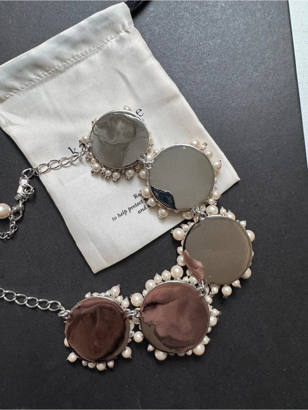 Kate Spade Pearl Bauble Necklace